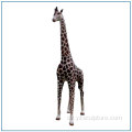 Garten-große Fiberglas-Giraffen-Statue für Verkauf